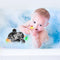 Cute Duck Baby Water Bathing Toys Chain Clockwork Kids Beach Toys (Black) Newly
