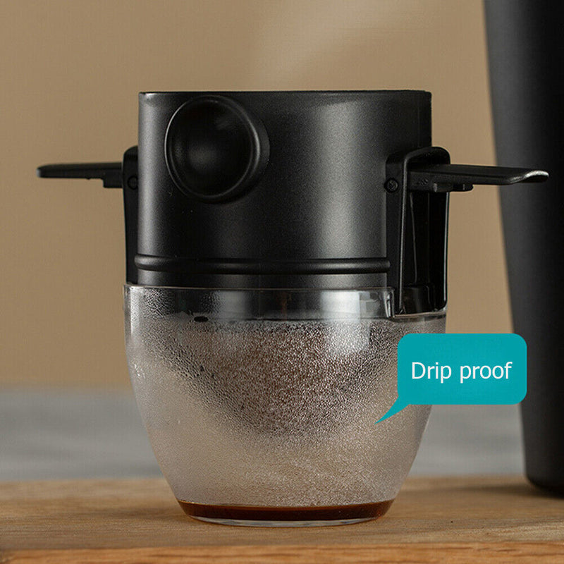 Reusable Stainless Steel Filter Cup Drip Coffee Holder Funnel Tea Infuser Newly
