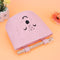 One Layer Pocket Canvas Storage Bag Back Door Wall Hanging Bag (Pink)