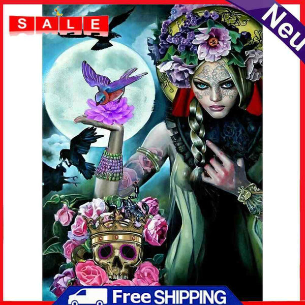 Dark Woman 40x50cm Oil Paint By Numbers Picture DIY Painting SXD202106033