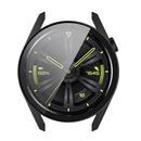 Tempered Glass Cover Case for Huawei Watch GT 3 46mm Screen Film (Black)