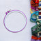 5pcs Cross Stitch Circle Set DIY Craft Round Hand Embroidery Hoops Rings   Newly