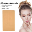 Tattoo Practice Skin For Eyebrows, Permanent Makeup, Microblading Supplies.