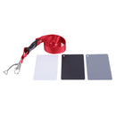 Digital Camera 3in1 Pocket-Size White Black Grey Balance Cards Neck Strap