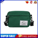 Fashion Women Canvas Patchwork Crossbody Phone Bag Mini Handbags (Green)