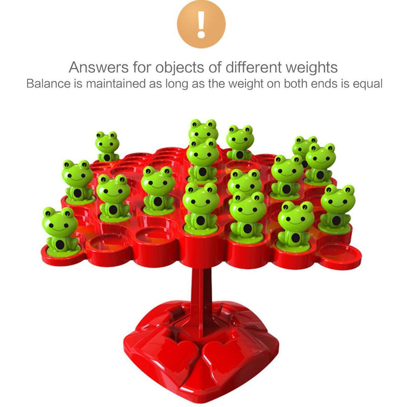 Balanced Tree Frog Frog Balance Counting Toys Frog Board Game Balance Y9X4