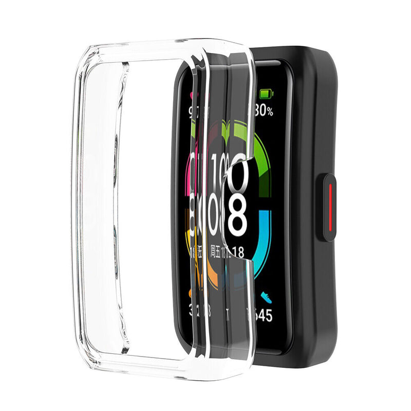 PC Housing Protective Frame Cover for Honor Band 6 Smart Watch Shell Case Guard