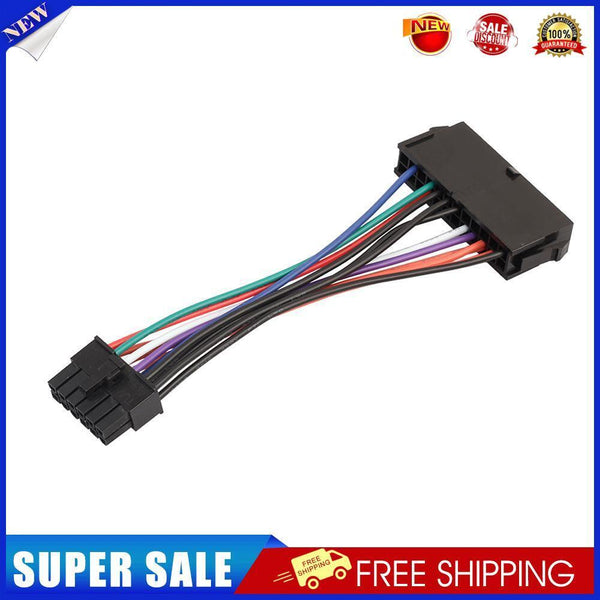 ATX 24-Pin Female to 12-Pin Male PSU Converter Adapter for Acer Q87H3
