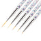 DIY Line Stripes Nail Drawing Pen Nail Liner Painting Pen Nail Art Brush