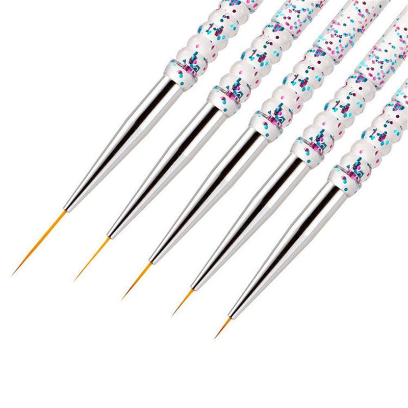DIY Line Stripes Nail Drawing Pen Nail Liner Painting Pen Nail Art Brush