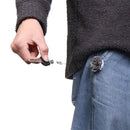 Card Clip Retractable Stationery Key Ring Rose Shape Badges Holder Badge Reel