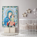DIY Religion Goddess Part Drill Special Shape Diamond Painting Kit (Y102) Newly