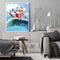 Surfing Santa Claus Frameless Picture Oil Paint By Numbers Hand Painted Picture