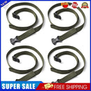 4pcs Outdoor Camp Cargo Storage Tied Belt Luggage Buckle Strap (Army Green)