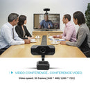 720p Webcam Built-in HD Microphone 1280x720p USB Plug N Play Web Camera for PC