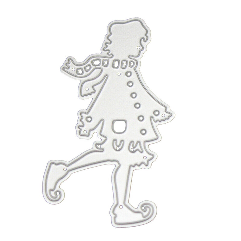 AVZYARDY Christmas Metal Punching Molds Cardmaking Stencils Pr?gesc