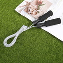 Fitness Jump Rope Adjustable Steel Wire Foam Padded Handle Speed Skipping Rope