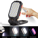 Camping Lantern Inspection Light 28 Eyes Magnetic Spotlight with Power Displa