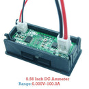 Mini Digital 0.56inch LED Display Ammeter Panel Amp Current Meter (0-100A) Newly