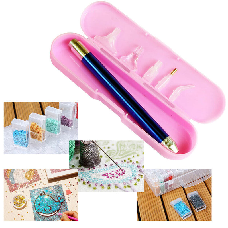 DIY Diamond Painting Luminous Pen Rhinestone Embroidery Drawing Pen Craft Too
