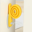 Pad Rubber Wedge Holder Hook Snail Door Stopper Door Stopper Door Stops
