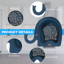 Elephant Drain Sink Basket Water Strainer & Gadgets Storage (Dark Blue) Newly