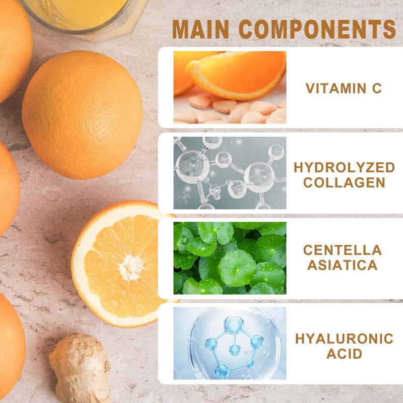 20-teilige Kollagen-Feuchtigkeitsmaske zur Straffung feiner Linien gegen Falten.