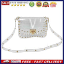 Women Fashion PVC Transparent Crossbody Bag Trending Travel Small Messenger Bag