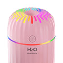300ml Electric Air Humidifier Aroma Oil Diffuser Mini Mist Sprayer with LED Lamp