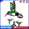 Metal Hummingbird Hanging Pendant Yard Garden Window Balcony Ornament Decoration