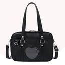 Fashion Women Casual Leather Solid Color Large Capacity Shoulder Messenger Bags