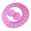 Adjustable Baby Child Shampoo Cap Bath Shower Cap Laundry Hair Sign Pink