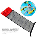 Floating Water Hammock Lounger Swimming Pool Chair Bed Net Cover (Red) Newly