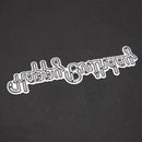 4PCS Happy Birthday Metal Punching Molds for Scrapbooking Dies Metal Embossing Ord