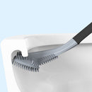 Long-Handled Toilet Brush Golf Brush Head Cleaning Tool Accessories (Black)