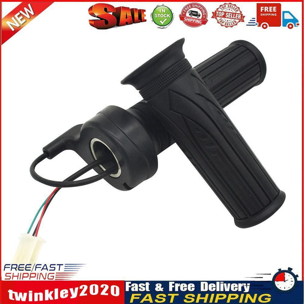 1 Pair Electric Bicycle Twist Throttle Grip for E-Scooter Speed Handlebar Newly