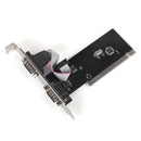 PCI Serial Port Connectors PCI to COM 9 Pin RS232 DB9 Desktop Computer Adapter