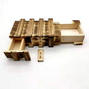 Magic Box Big Kongming Lock Easy Design Difficult to Open Classic Wooden Jigsaw Puzzle
