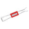 2 in 1 Mechanical Keyboard Key Cap Puller Universal Shaft Removers (Red)