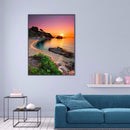 Seascape 5D DIY Full Square Diamond Painting Digital Handmade Coloring for De