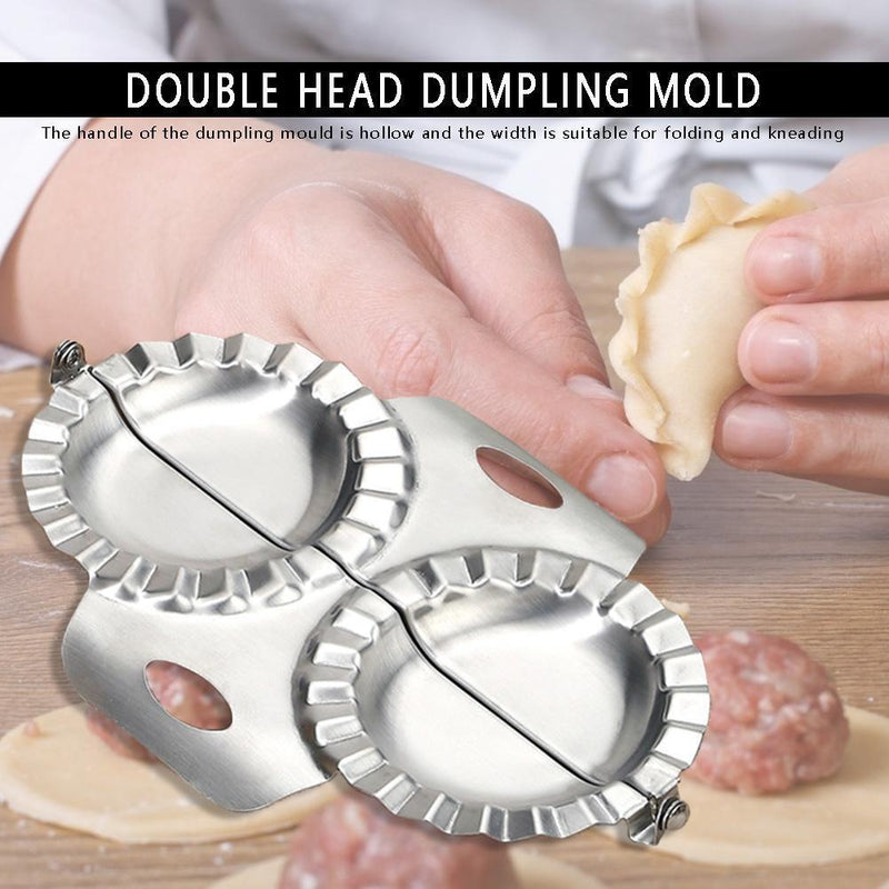 Stainless Steel Dumpling Mold DIY Dumplings Wrapper Maker Kitchen Gadgets