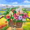 #A Partial Special-shaped Diamond Painting Kits Flowers Plants Mosaic Wall Pictu