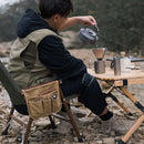 ShineTrip Camping Chair Side Bag Canvas Kermit Chair Armrest Storage Bags Pou