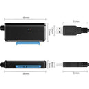 SATA to USB 30 Adapter Cables For 25 35 Inchs HDD Hard and III SSDSATA W7C1