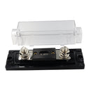 Bolt-on Fuse Holder Transparent Cover Auto Fuse Box High Temperature Resistance