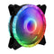 120mm Fan Colorful Computer Case Fans Cooling Cooler Radiator 11 Blades Newly