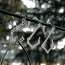 Stainless Steel S-Shaped Hanging Hooks Storage Rack Outdoor Camping Hiking Sh