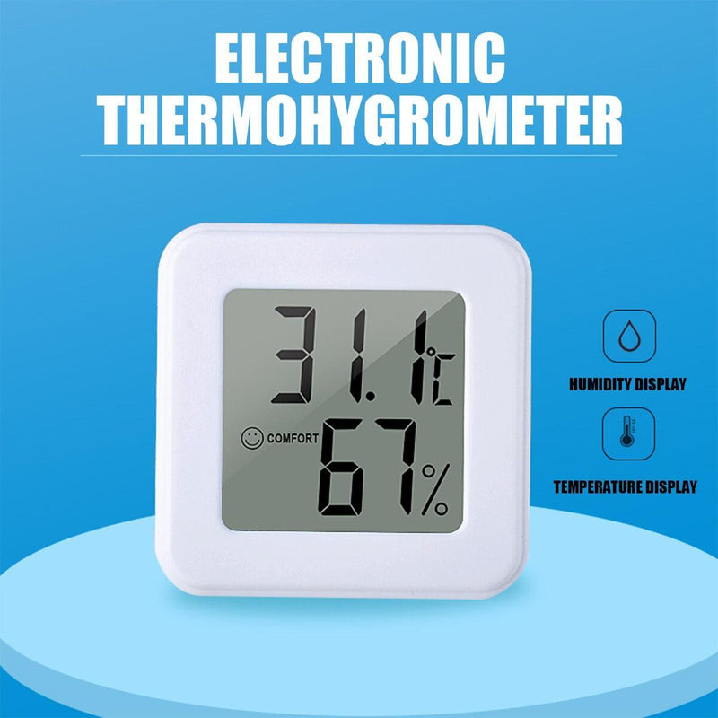 LCD Digital Indoor Outdoor Thermometer Hygrometer Wireless Humidity Meter`