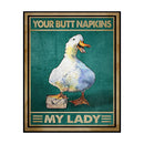 11CT Full Cross Stitch Goose Stamped DIY Embroidery Kits Handmade Cotton Thread