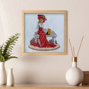 5D DIY Diamond Painting Partial Special Drill Dress Lady Picture of Rhineston